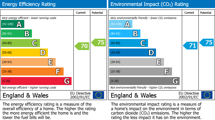 EPC Graph for 20, Princess Court, Princess Road, Malton, North Yorkshire YO17 7HL