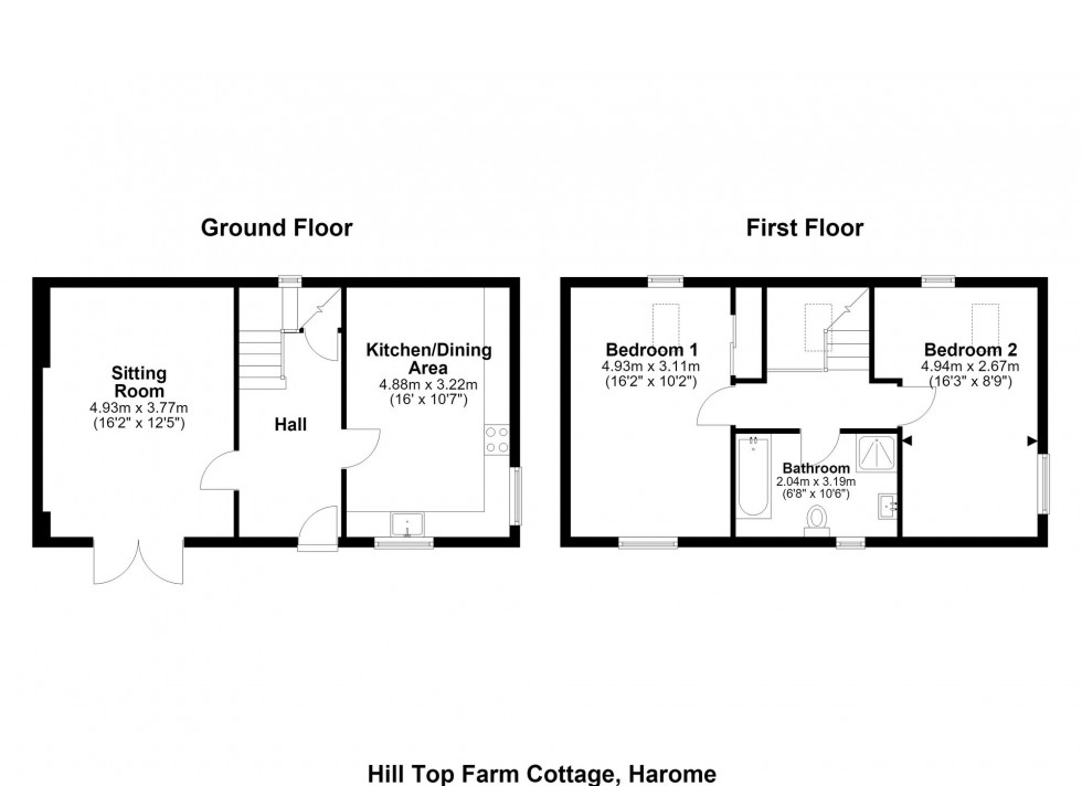 Floorplan for Chapel Lane, Harome, YO62