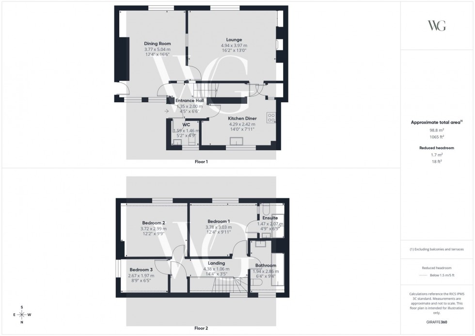 Floorplan for Green Lane, Langtoft, YO25