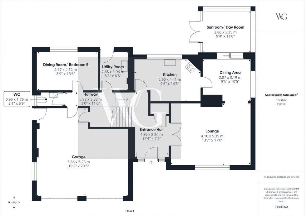 Floorplan for Great Kelk, Driffield, YO25
