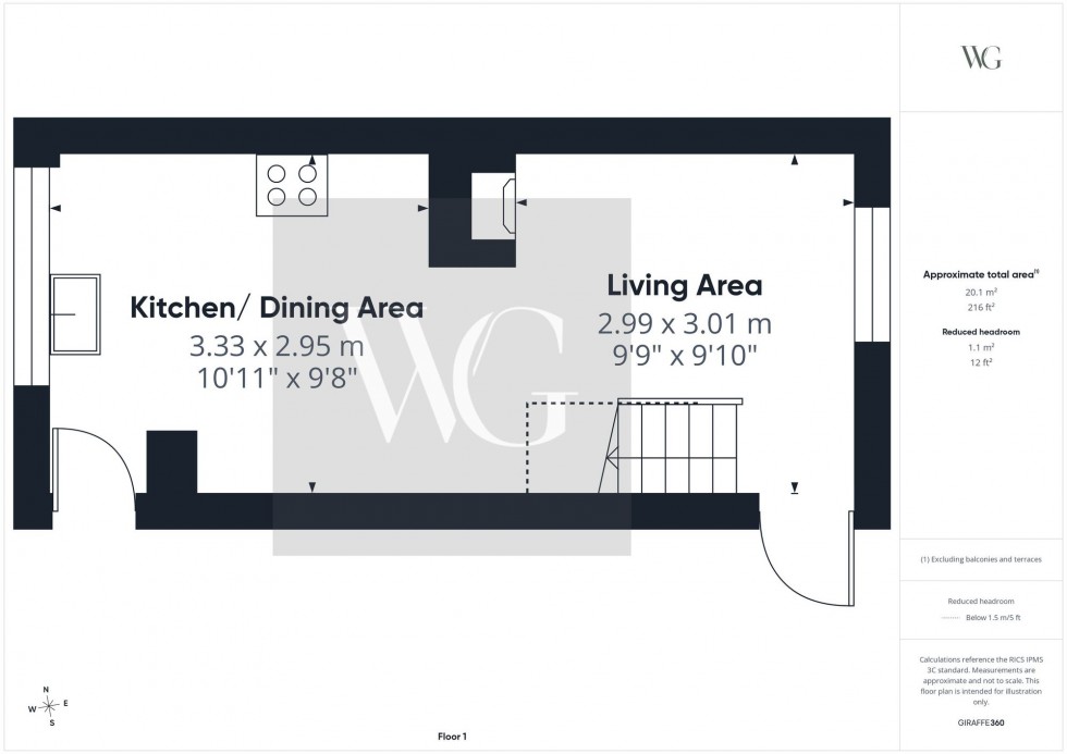 Floorplan for Driffield Road, Kilham, YO25