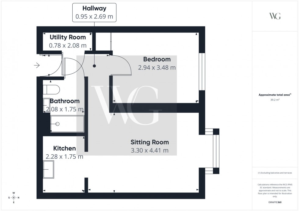 Floorplan for Princess Road, Malton, YO17