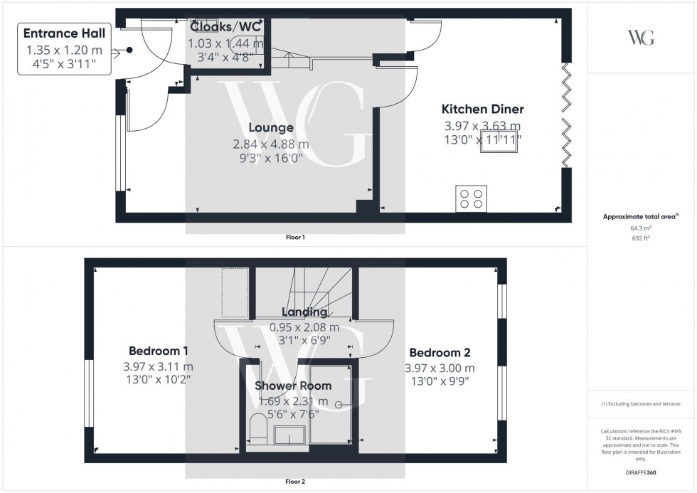 Floorplan for Main Street, Beeford, YO25