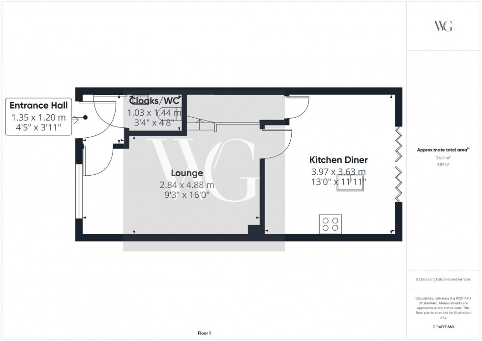 Floorplan for Main Street, Beeford, YO25