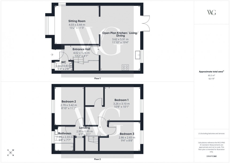 Floorplan for Hutton Road, Hutton Cranswick, YO25