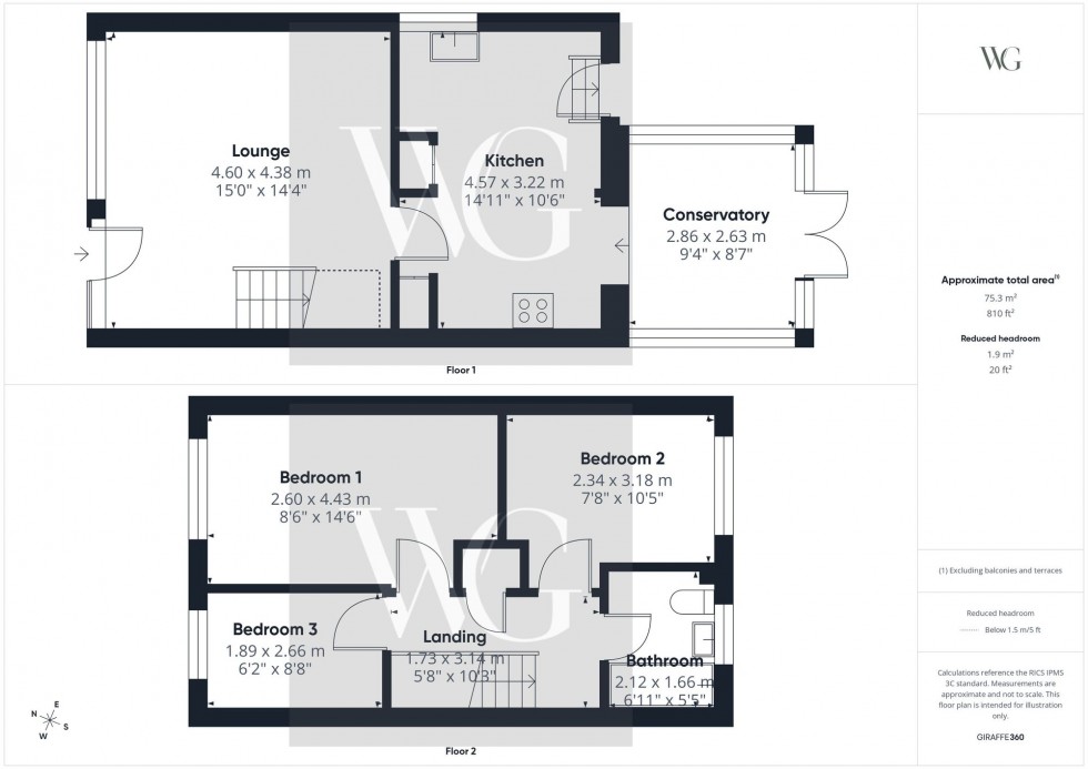 Floorplan for Park Avenue, Driffield, YO25
