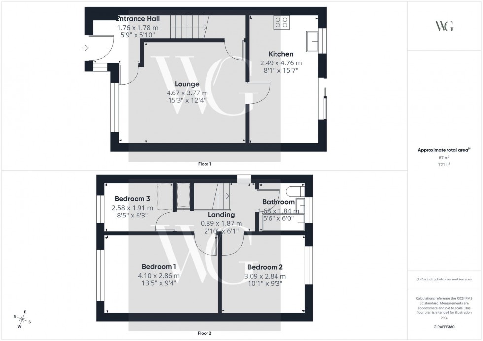 Floorplan for Southfield Close, Driffield, YO25