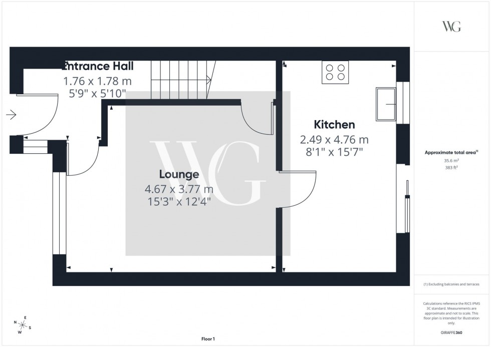 Floorplan for Southfield Close, Driffield, YO25