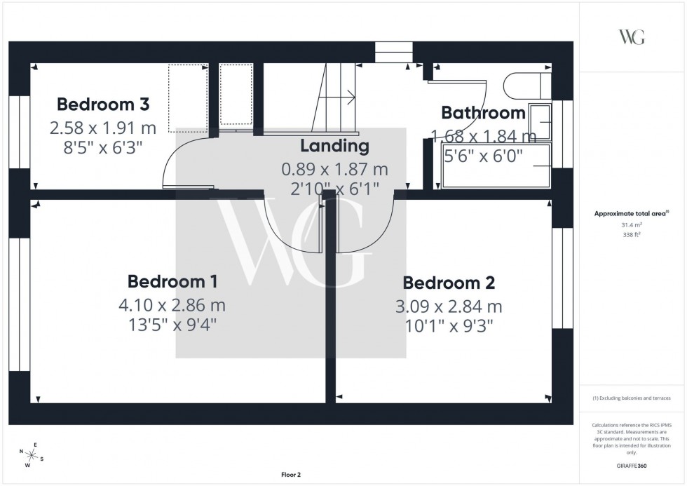 Floorplan for Southfield Close, Driffield, YO25