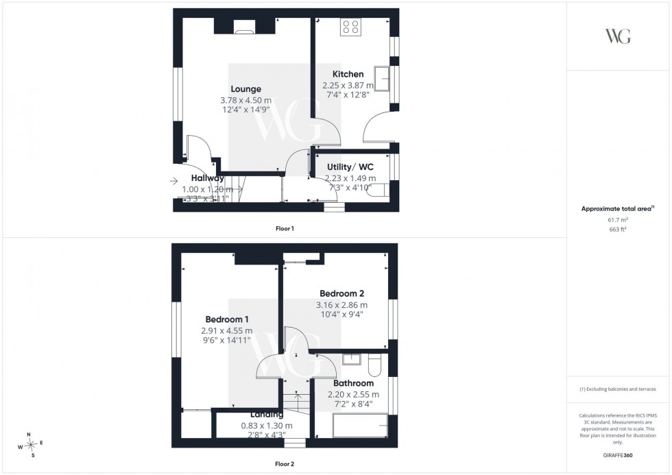 Floorplan for Hutton Road, Cranswick, YO25