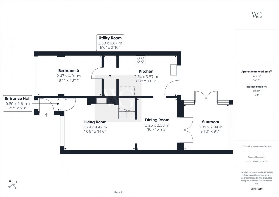 Floorplan for Southfield Close, Driffield, YO25