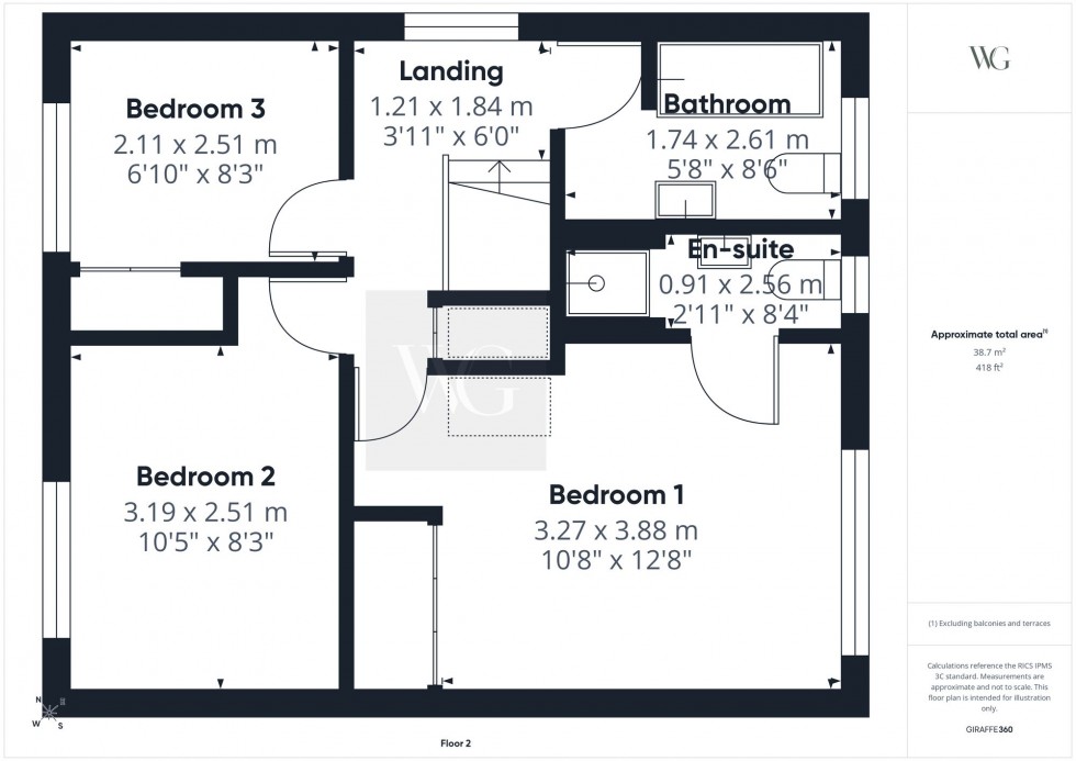 Floorplan for Southfield Close, Driffield, YO25
