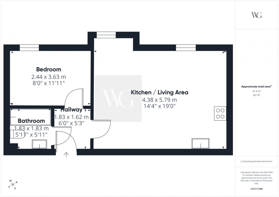 Floorplan for Skerne Road, Driffield, YO25