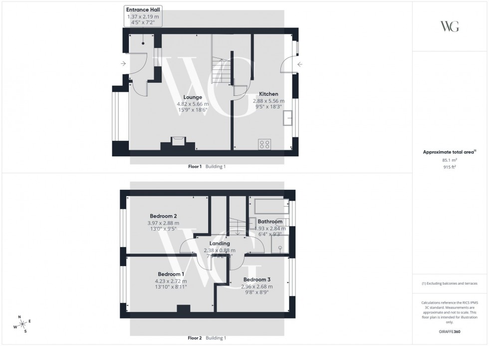 Floorplan for Laburnum Avenue, Cranswick, YO25