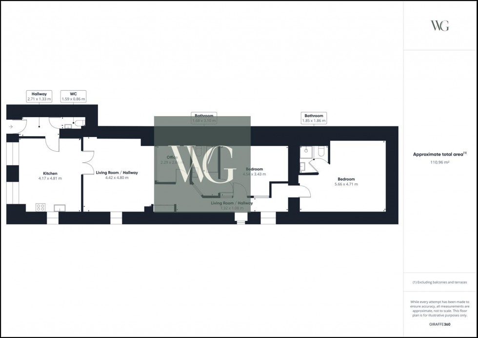 Floorplan for 22 Hungate, Pickering, North Yorkshire, YO18 7DL