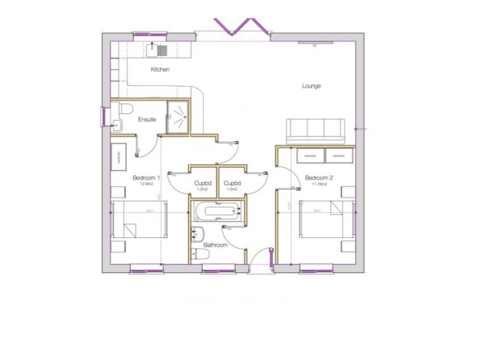 Floorplan for Tholthorpe, York