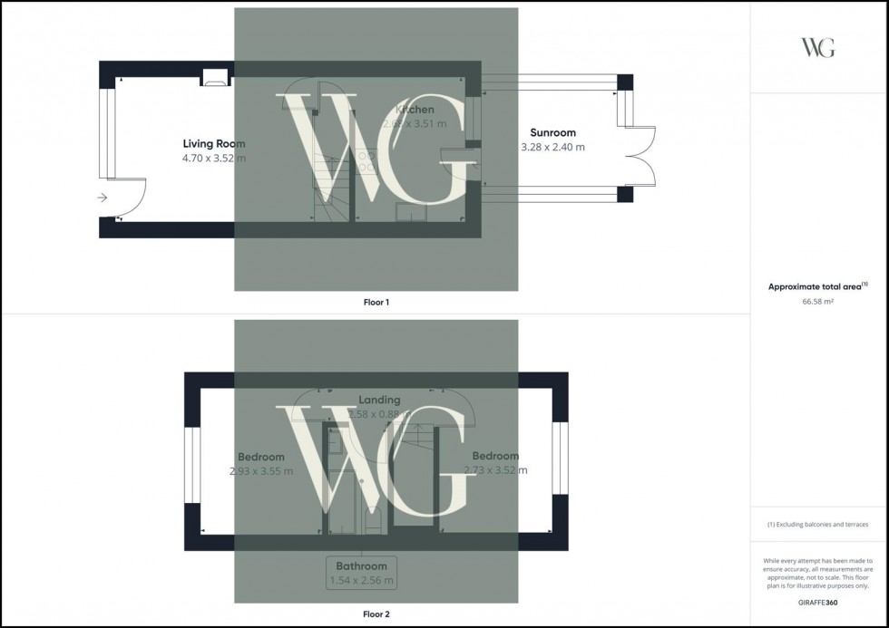 Floorplan for 8 Garden Way, Pickering, North Yorkshire, YO18 8BG