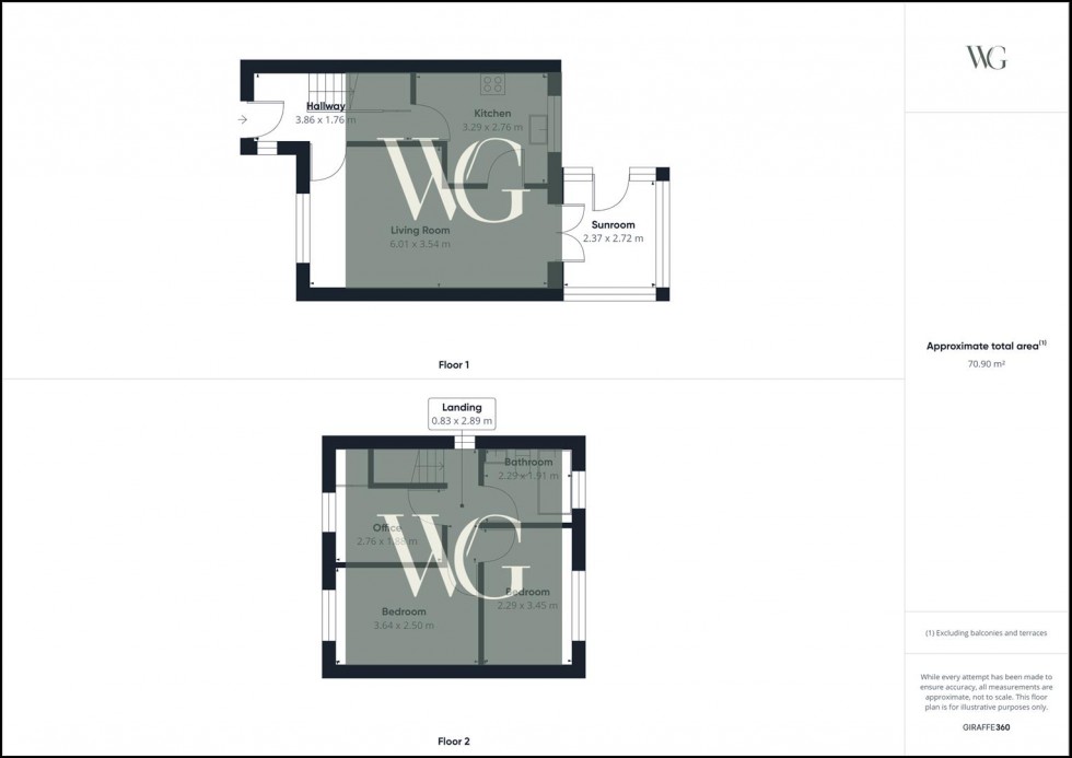 Floorplan for 6 Cornlands, Norton, Malton, YO17 9EN