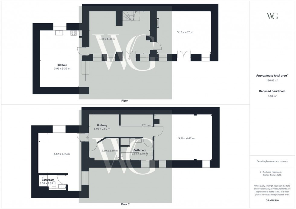 Floorplan for Stable Cottage, Wydale, Brompton-By-Sawdon, Scarborough, YO13 9DG5
