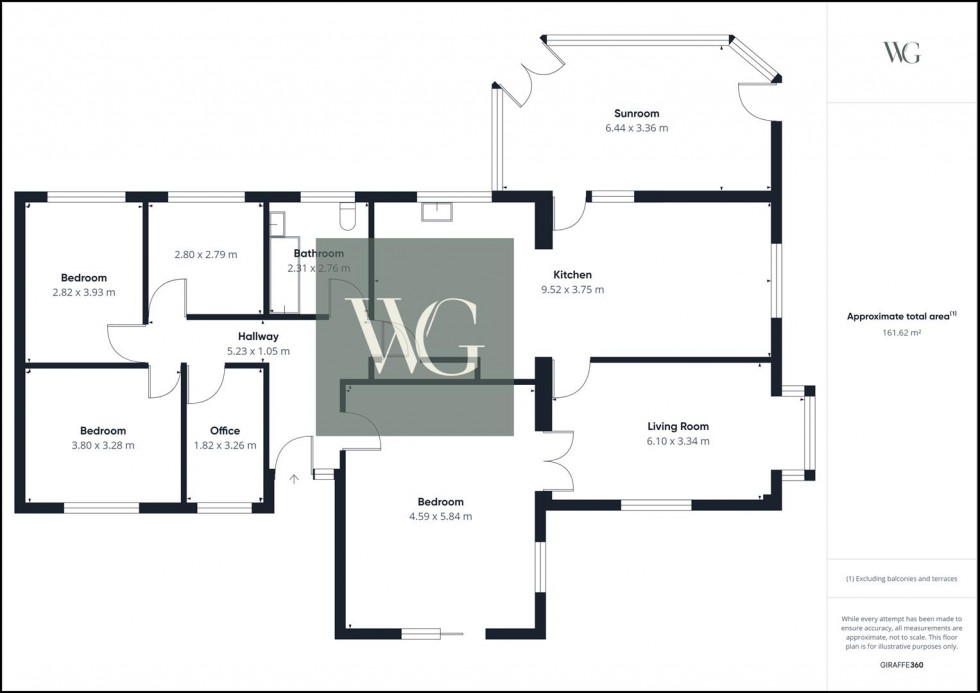 Floorplan for Ashdale, Carr Lane, East Heslerton, Malton, North Yorkshire