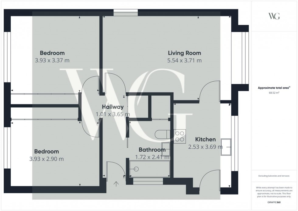Floorplan for 9, Kingston Drive, Norton, Malton, YO17 9DD