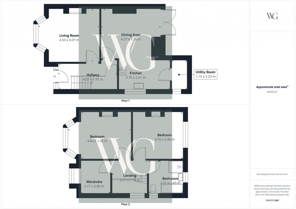 Floorplan for Parkside, 51, Middleton Road, Pickering, YO18 8AL