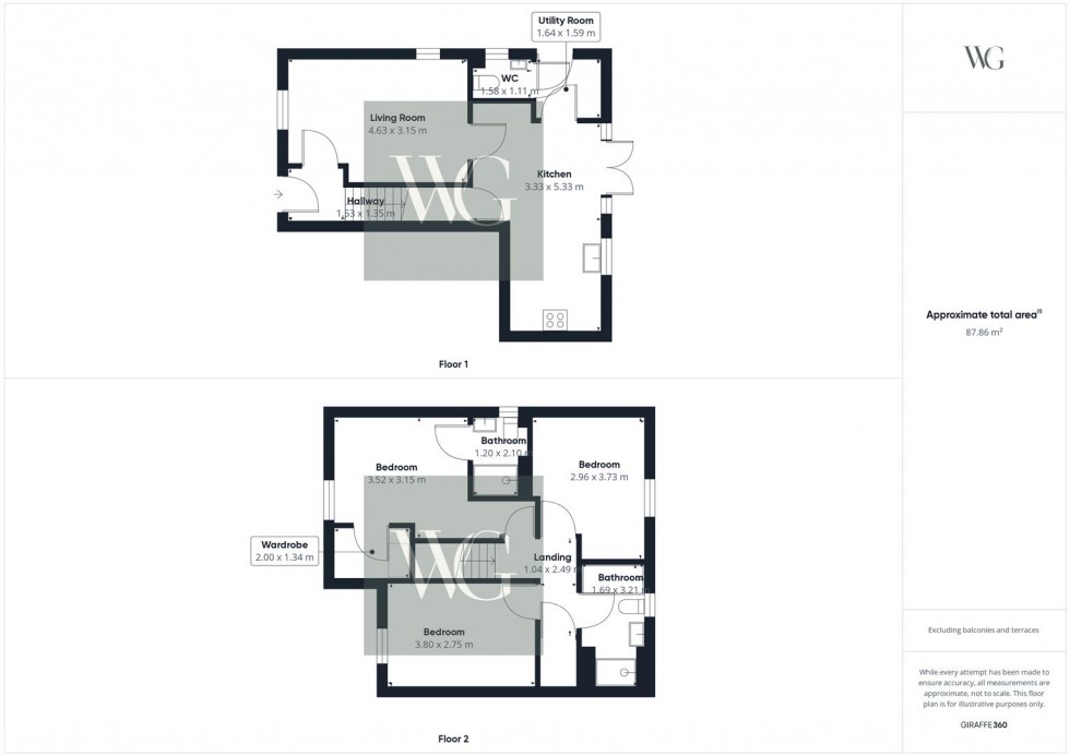 Floorplan for 22, Dove Road, Pickering, North Yorkshire, YO18 7UD