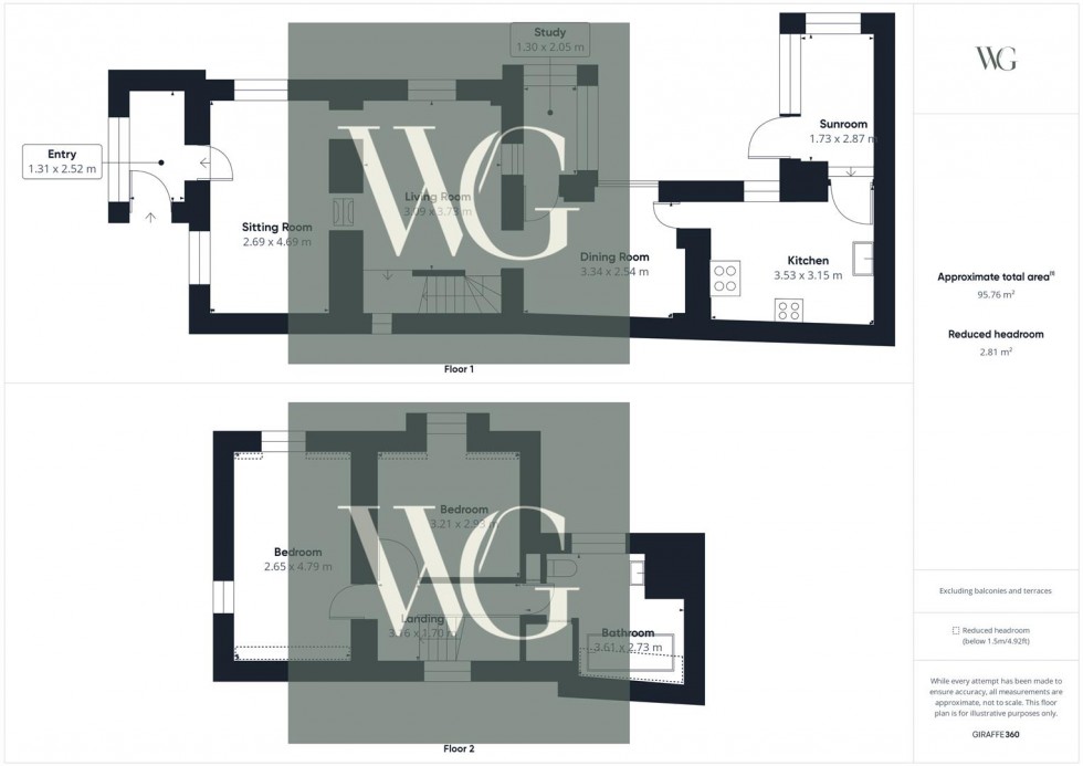 Floorplan for Rose Cottage, Church Lane, Thornton-Le-Dale, North Yorkshire, YO18 7QL