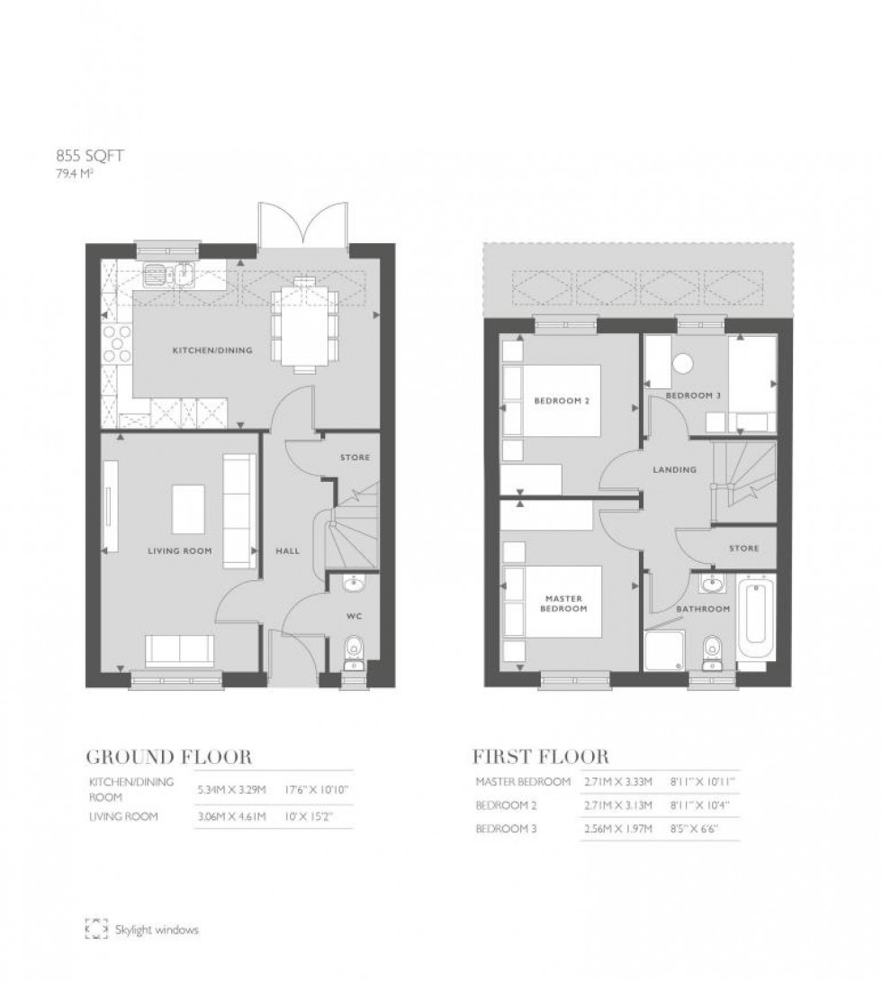 Floorplan for Plot 130, Manor Woods, Kirkbymoorside, YO62 6FH