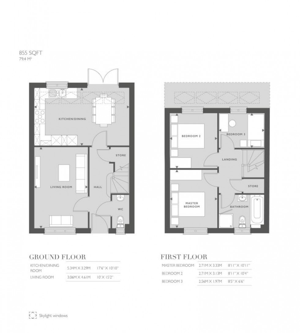 Floorplan for Plot 135, Manor Woods, Kirkbymoorside, YO62 6FH