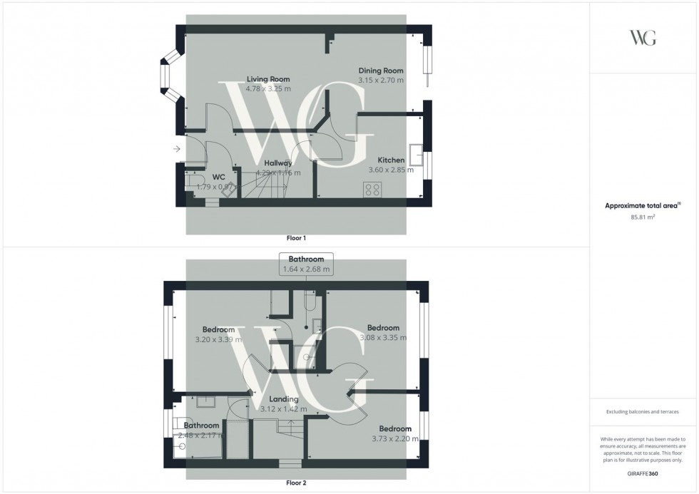 Floorplan for 37, Beckside, Norton, Malton, North Yorkshire, YO17 8AR