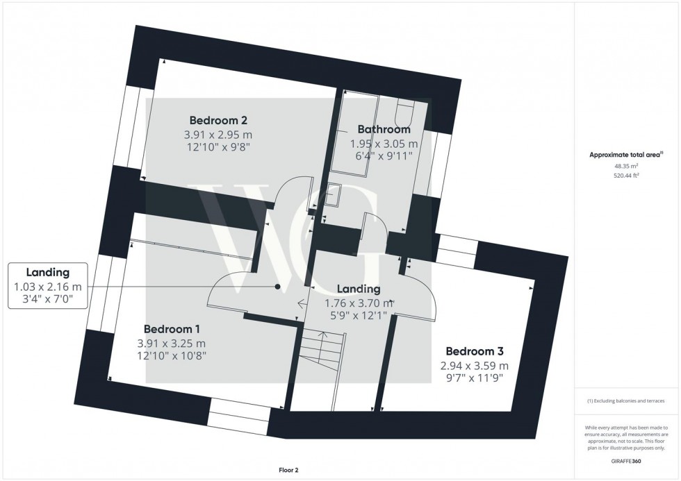 Floorplan for 22 Coppergate, Nafferton, Driffield, YO25 4LL