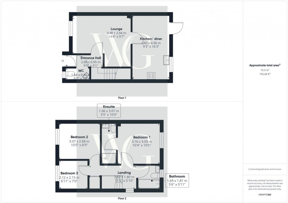 Floorplan for 2 Mortimer Walk, Driffield, YO25 5PN