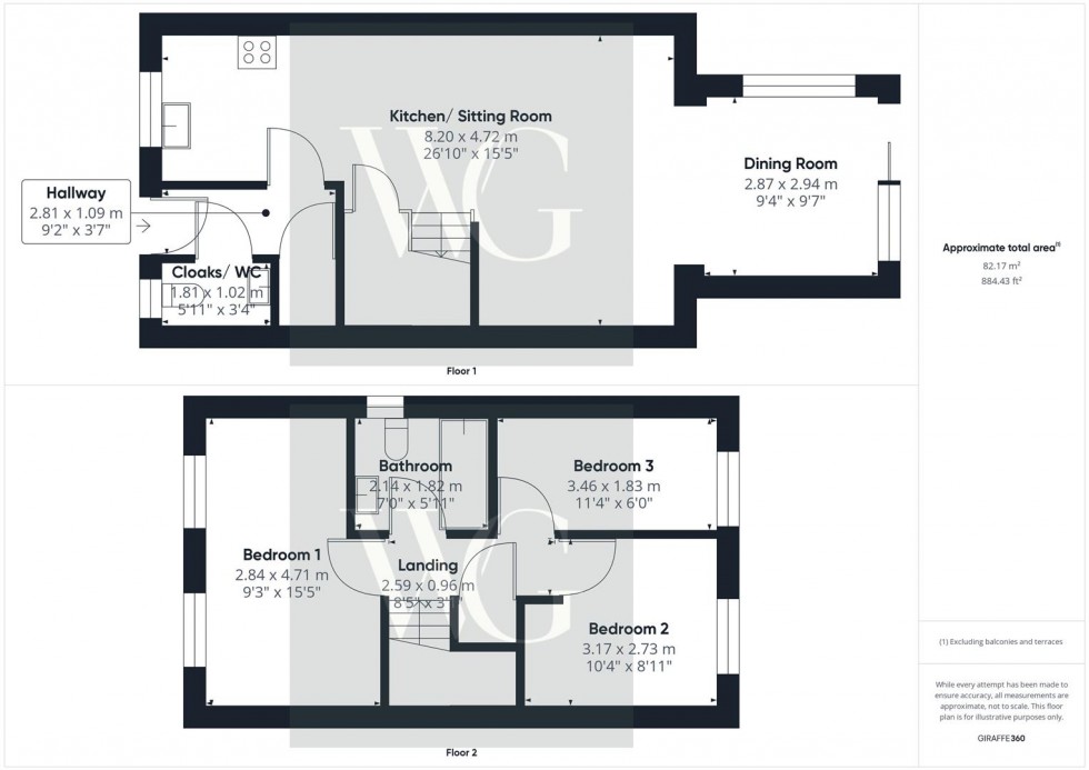 Floorplan for 85 New Walk, Driffield, YO25 5LE