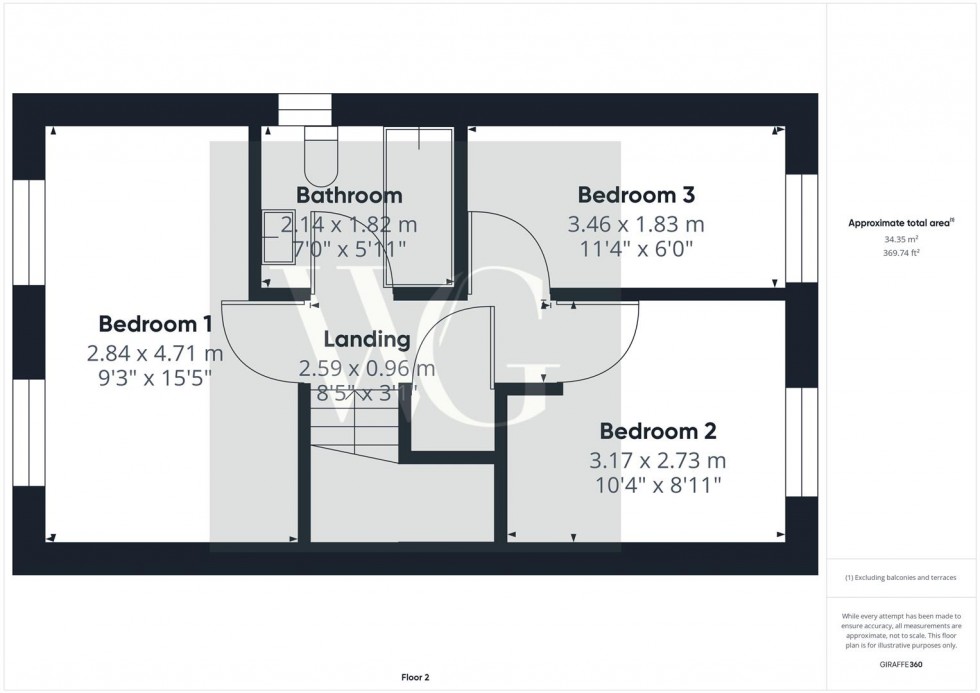 Floorplan for 85 New Walk, Driffield, YO25 5LE