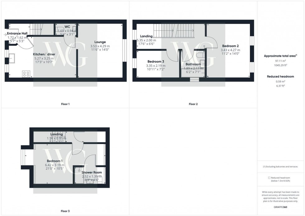 Floorplan for 3 Oak Wood Drive, Kilham, Driffield, YO25 4AE