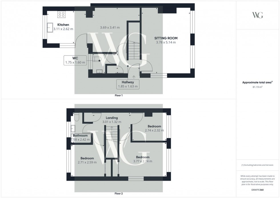 Floorplan for 9, Langley Drive, Norton, Malton, North Yorkshire, YO17 9AR