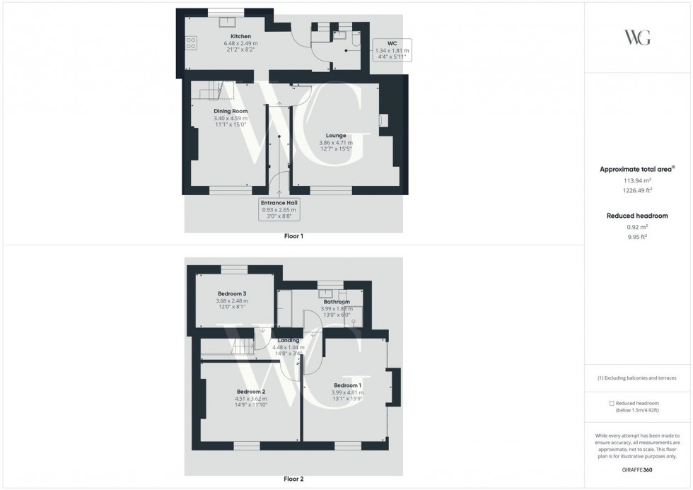 Floorplan for 15 Middle Street, Nafferton, Driffield, YO25 4JS