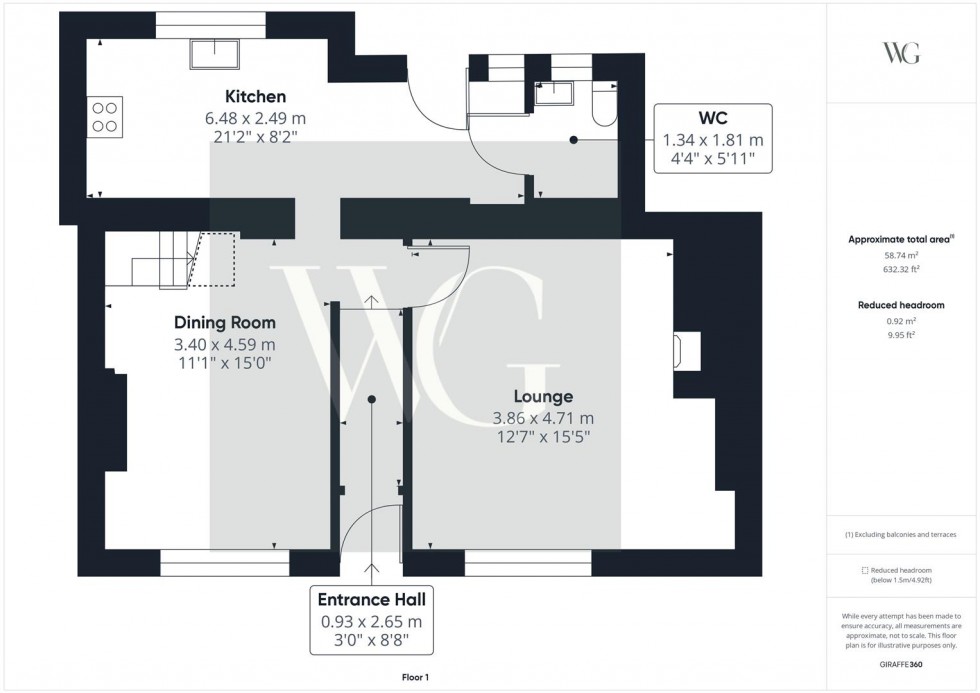 Floorplan for 15 Middle Street, Nafferton, Driffield, YO25 4JS