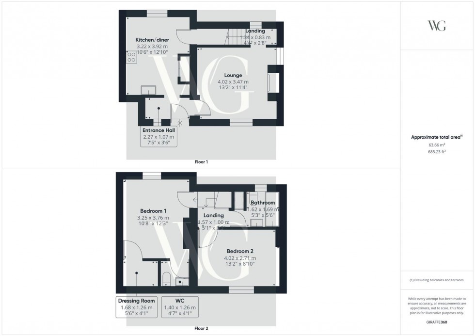 Floorplan for 9 Hudson Terrace, Bainton, Driffield, YO25 9NH