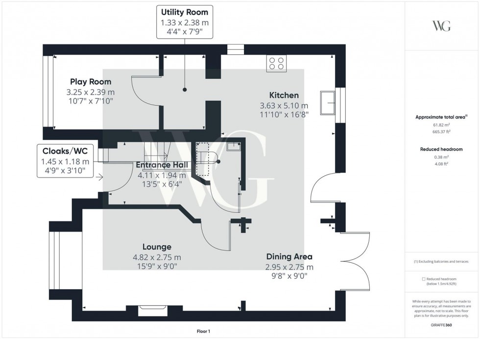 Floorplan for 7 Southwood Park, Driffield, YO25 9HJ