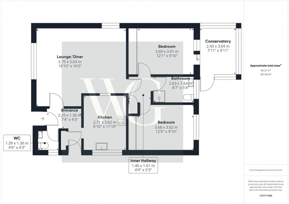 Floorplan for 33 The Horseshoe, Driffield,  YO25 6UW