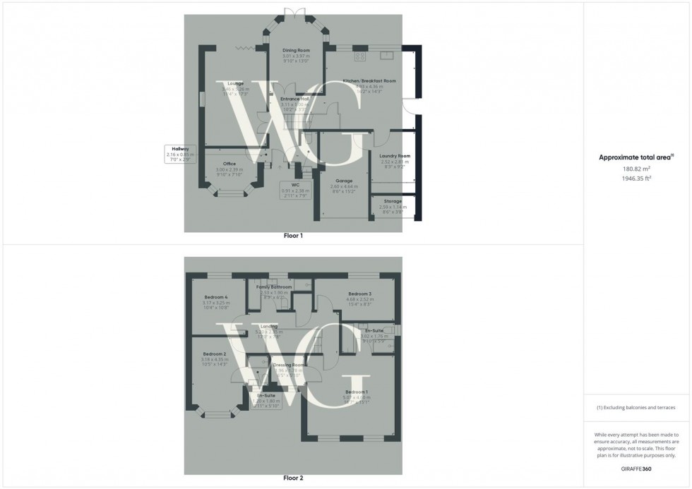Floorplan for 2 Simpsons Place, Hutton Cranswick, Driffield, YO25 9BL