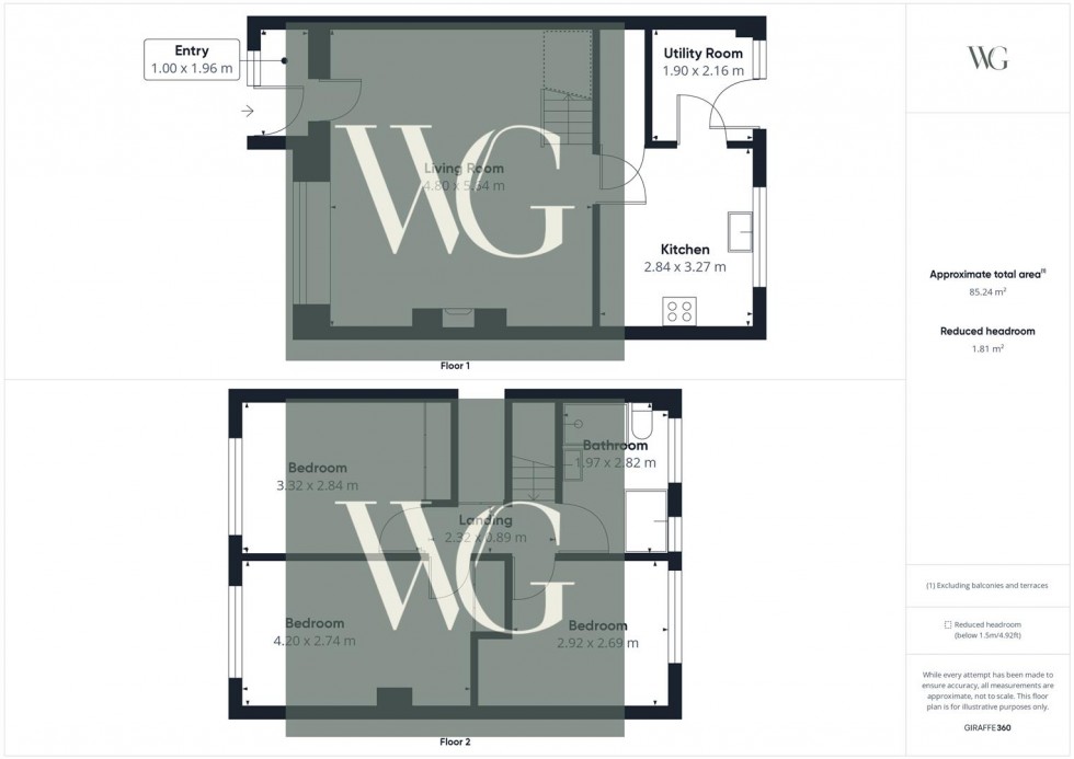 Floorplan for 34 Laburnum Avenue, Hutton Cranswick, Driffield, YO25 9QH