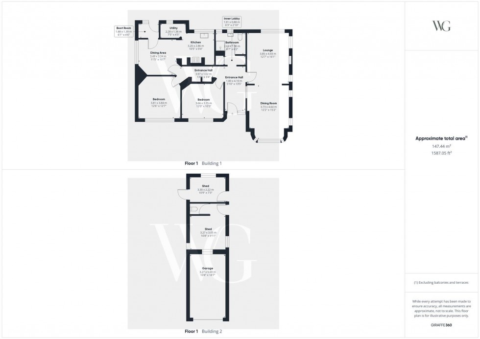 Floorplan for Wold Garth, Wold Road, Nafferton, Driffield, YO25 4LD