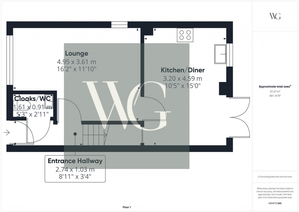 Floorplan for Nalton Drive, Driffield