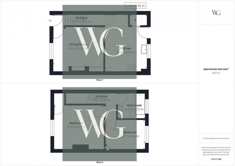 Floorplan for 6 Bark Knotts Terrace, Norton, Malton YO17 9DX