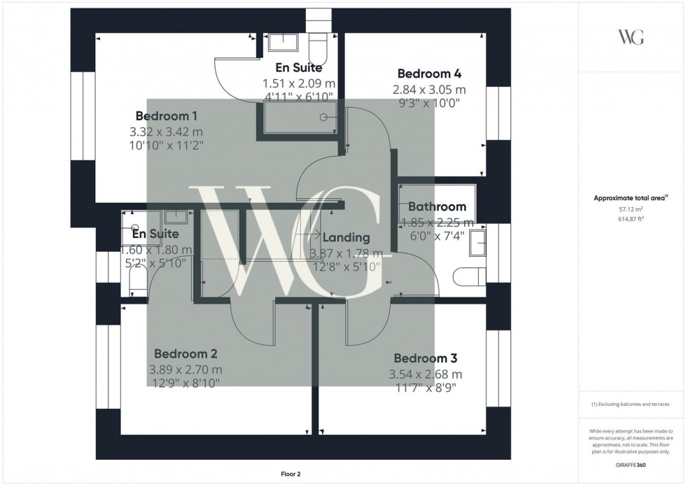 Floorplan for 12 Heather Garth, Driffield, YO25 6UT