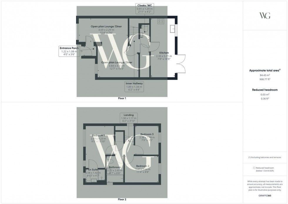 Floorplan for 16a Woodland Rise, Driffield, YO25 5JB