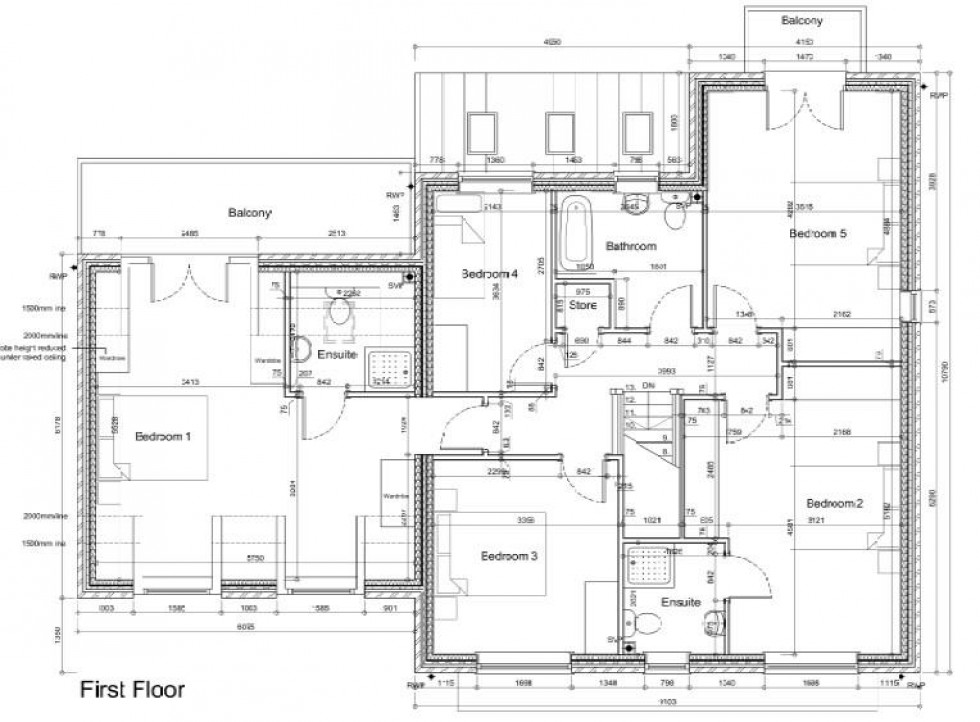 Floorplan for Willow Developments, River View, High St, Hook, Goole